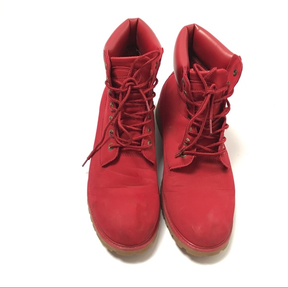 mens red lugz boots